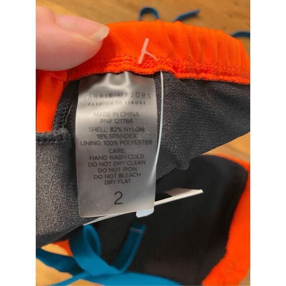 Tabria Majors Fashion to Figure Size 2 NWT bikini top Agent Jinx - Picture 9 of 9